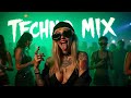 Techno Mix 2025🤘Best Nonstop Techno Songs For Party, Gym, Gaming🔥Hyper Techno Remix | ADS MUSIC #008