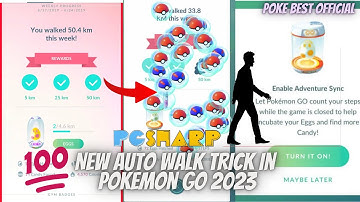 New Auto Walk Trick In Pokemon Go 2023| 100% working| Teleport| Joystick| No Ban| Spoofing| Rewards