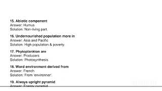 Environmental Studies Besk508 Question Paper Version B Questions With Answers & Solutions Vtu.