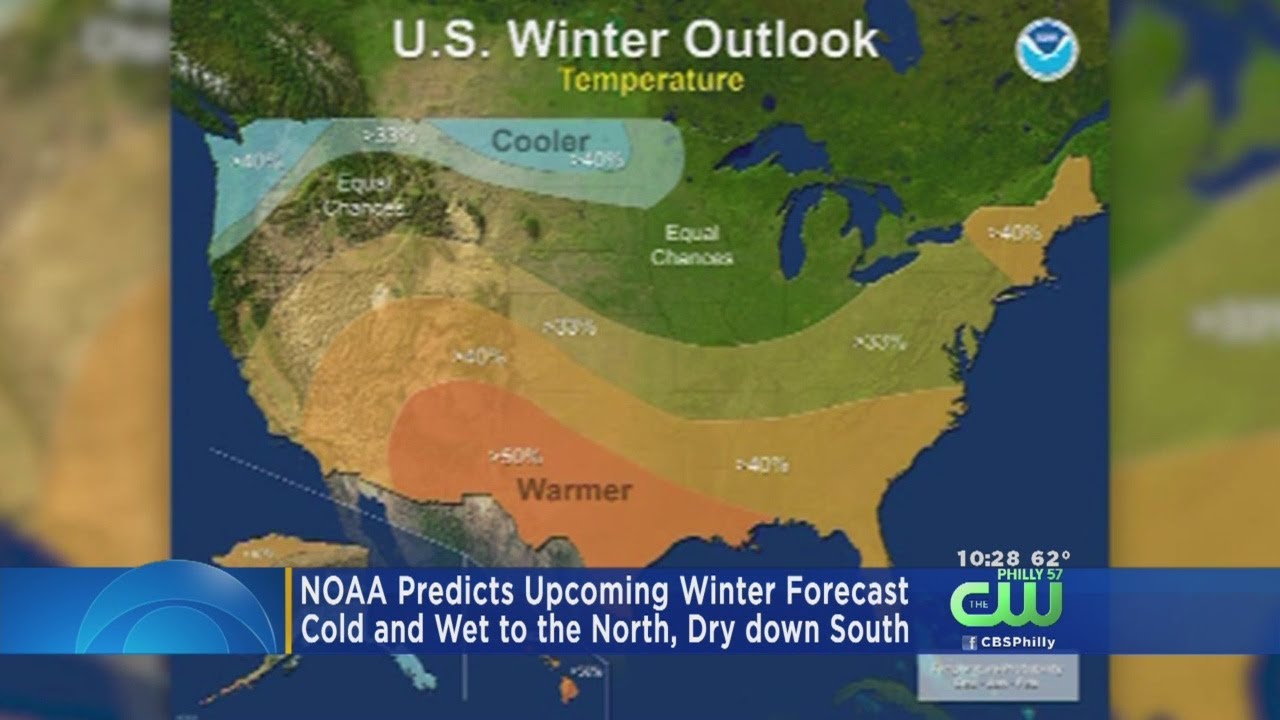 NOAA Predicts Upcoming Winter Forecast