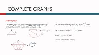 Complete Graphs