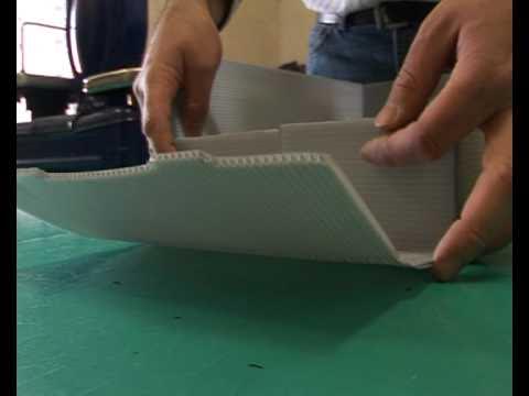 тара из сотового полипропилена Кронос - YouTube