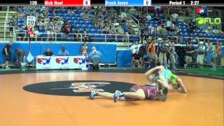 Cadet 120 - Nick Noel (Arkansas) vs. Brock Jones (Ohio)