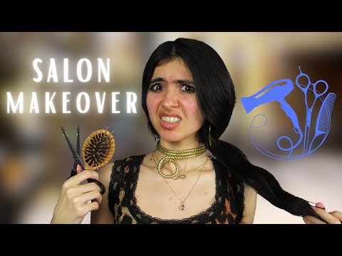 ASMR || Sassy Brooklyn Salon Makeover😭😵‍💫