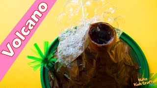 How to make a Simple Volcano? | Volcano Model Making | Volcano Eruption | Homemade Volcano Craft DIY