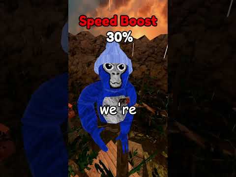How Much Speed Boost Do You Need To Escape The Map In Gorilla Tag??