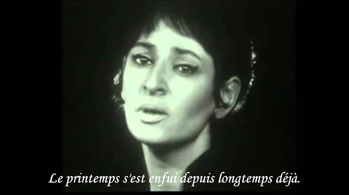 Barbara - Dis, quand reviendras-tu ? (sous-titres ...