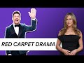 Jennifer Aniston Shades Ryan Seacrest On Golden Globes Red Carpet