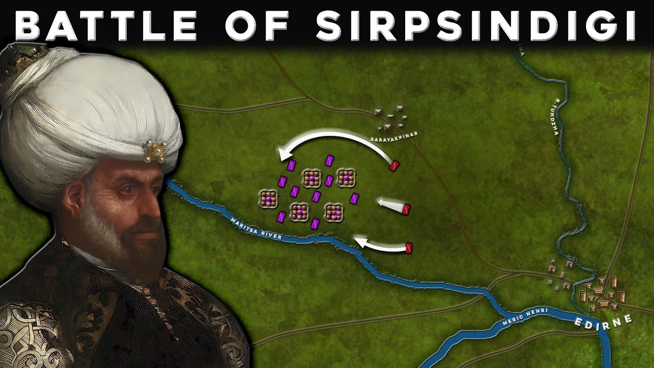 First Battle Of Maritsa 1364 (Sırpsındığı Muharebesi) Ottoman_Serbian