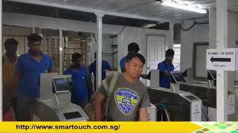 Biometric Face Recognition Singapore : UFace800 Introduction with Live Demo