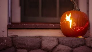 Jessica Rey's Tinkerbell Pumpkin