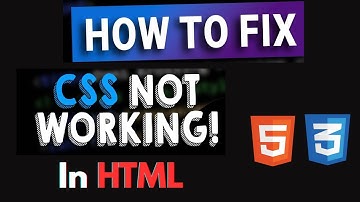 🎨 Why is My CSS Not Working in HTML? (Quick Fix)
