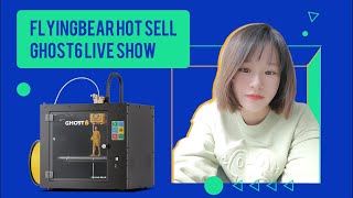Flying Bear 3D Printer Live with Coupons