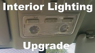 2013  2018 Toyota Rav4 Interior Lights Upgrade