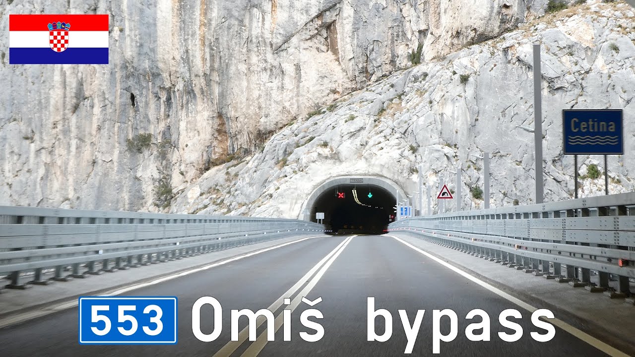 The Omiš bypass in Croatia