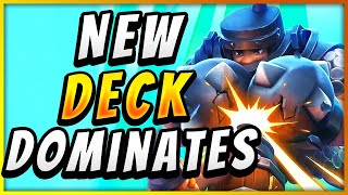 IMPOSSIBLE TO DEFEND! OVERPOWERED MEGA KNIGHT SPARKY DECK  - Clash Royale