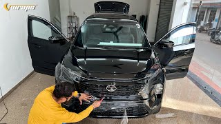 Tata Safari Facelift 2023 gets Protected with Self Healing PPF @VwrapsSikar