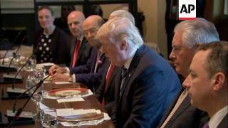 Trump, Argentine President Macri hold talks