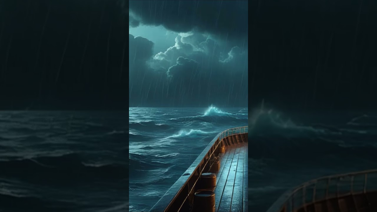 Mood Rain & Rain and Waves on Boat – Deep Sleep Escape