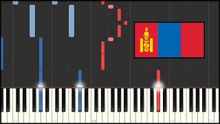 Mongolia National Anthem (Piano Tutorial)