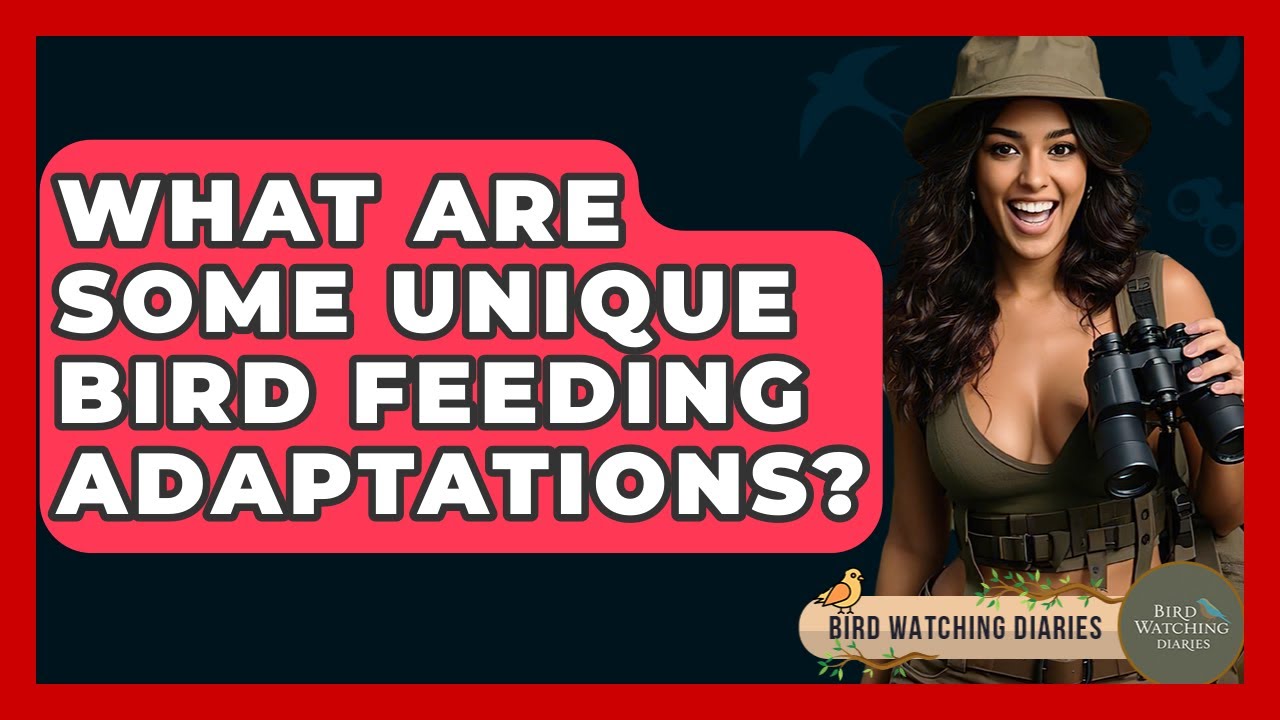 What Are Some Unique Bird Feeding Adaptations? - Bird Watching Diaries