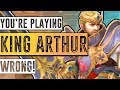 SMITE: You're Playing King Arthur WRONG! - Common Misconceptions & Mistakes