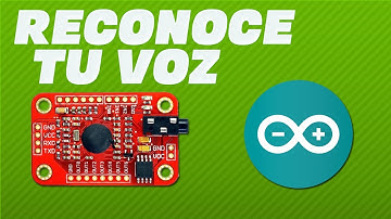 Usando RECONOCIMIENTO de VOZ con ARDUINO | VoiceRecognition V3