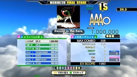 Dancer in the flare Re-MFC DDR A 2019
