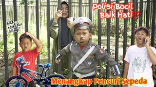 POLISI MENANGKAP PEMULUNG YANG MENCURI SEPEDA !