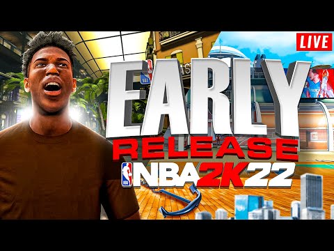 🚨 PLAYING NBA 2K22 EARLY (NEXT GEN & CURRENT GEN) MAKING THE BEST PLAYER BUILD & JUMPSHOT LIVE!