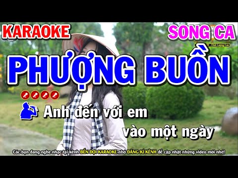 Phượng Buồn Karaoke Nhạc Sống SONG CA ( Bản Chuẩn ) - Bến Đợi Karaoke