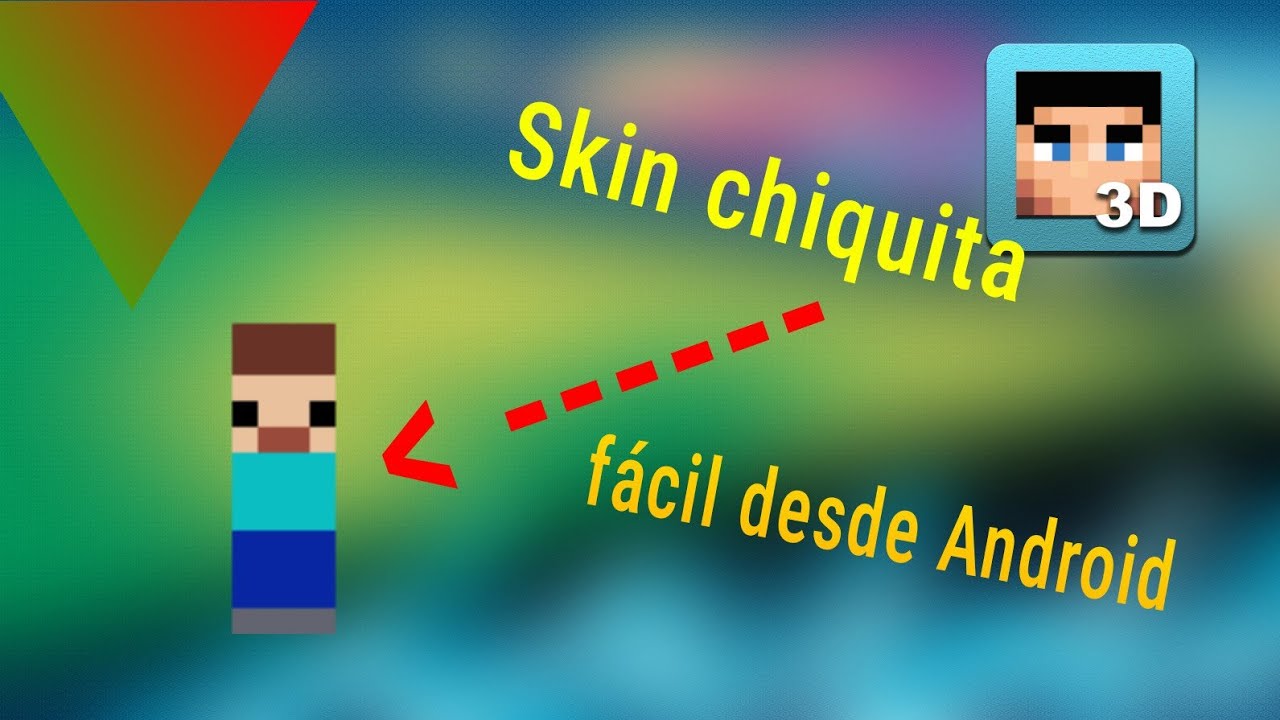 Cómo hacer una skin chiquita//Facil desde y gratis YouTube