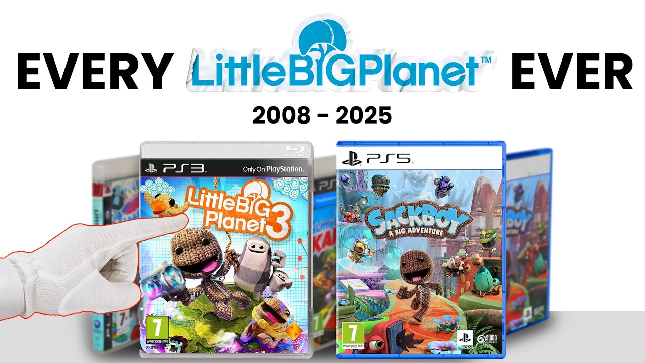 Unboxing Every LittleBIGPlanet Ever (2008-2025 Evolution)