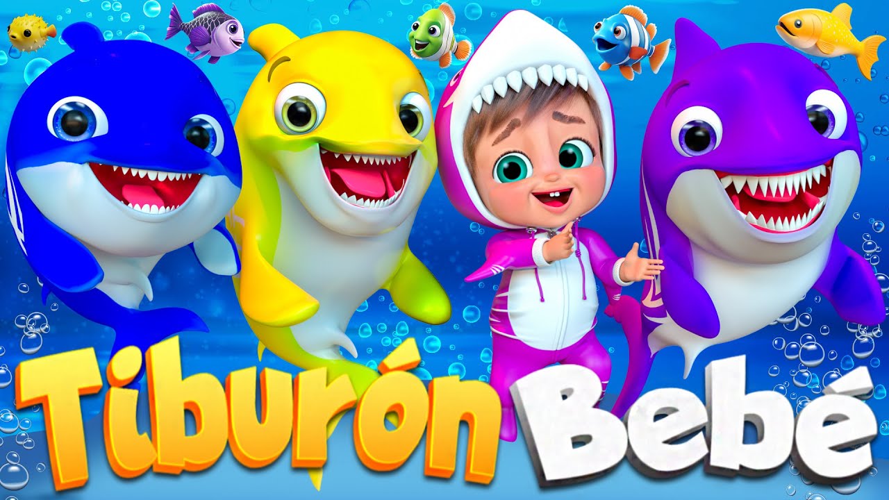 Amigos del Mar con Bebé Tiburón | canciones infantiles y rimas infantiles  @SuperLucaEspanol