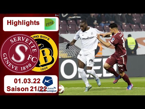 Servette Young Boys Goals And Highlights