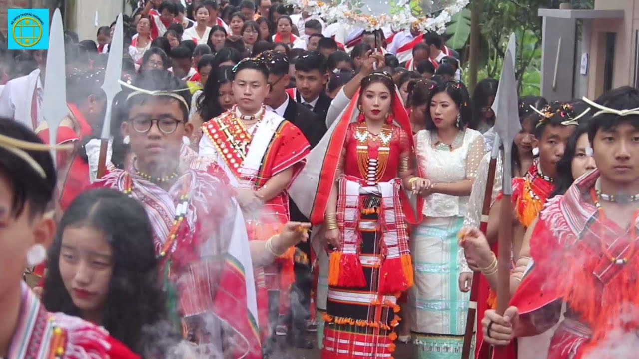 THE MARRIAGE CEREMONY (THANMEI NOUSUAN) OF POU JENPU KAMEI & LU SUSHMA GOLMEI OF KEISHAMTHONG.TRC