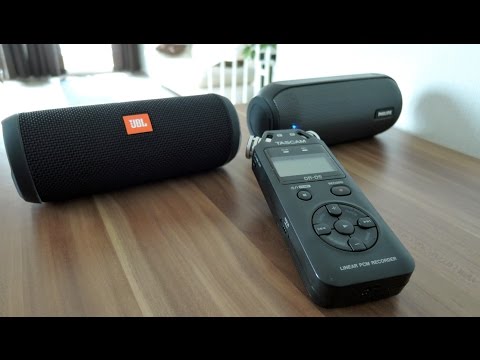 JBL Flip 3 vs. Philips BT6000 soundcheck - the REAL comparison