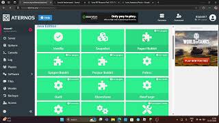 How to add SHADERS in ATERNOS Minecraft Hosting
