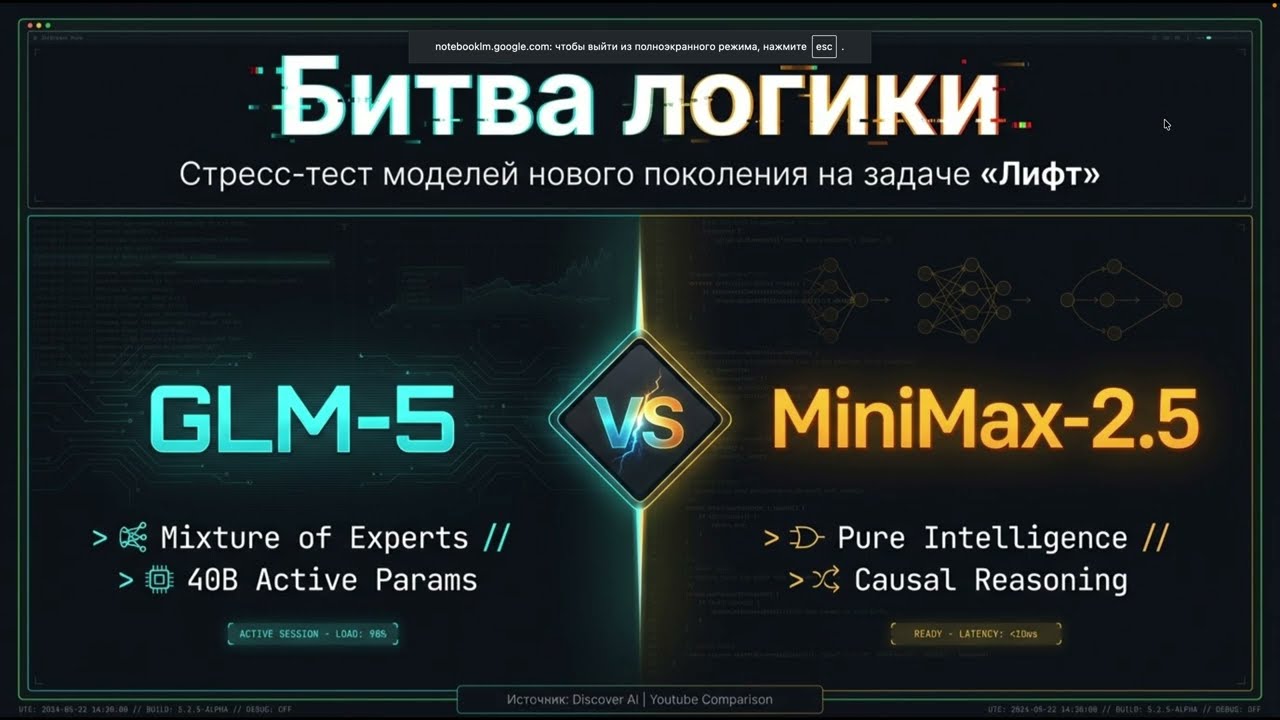 GLM-5 против MiniMax-2.5: логика и причинность — краш-тест