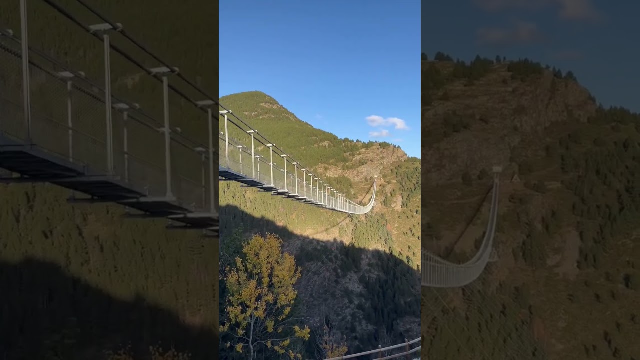 Tibetan Bridge in Canillo, 