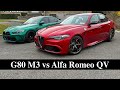 Bmw g80 m3 owner drives my alfa romeo giulia qv for the first time  drive  talk