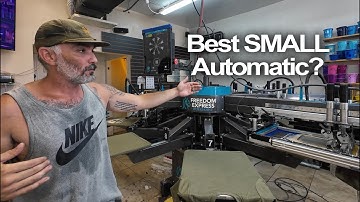 BEST small auto screen printing press? Workhorse Freedom Express