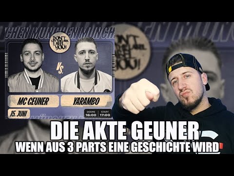 YARAMBO VS MC GEUNER REACTION // YARAMBO MACHT MIESE
