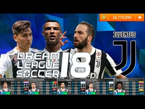 Hack Juventus Dream League Soccer 2018 All Player Hackchat V5064
