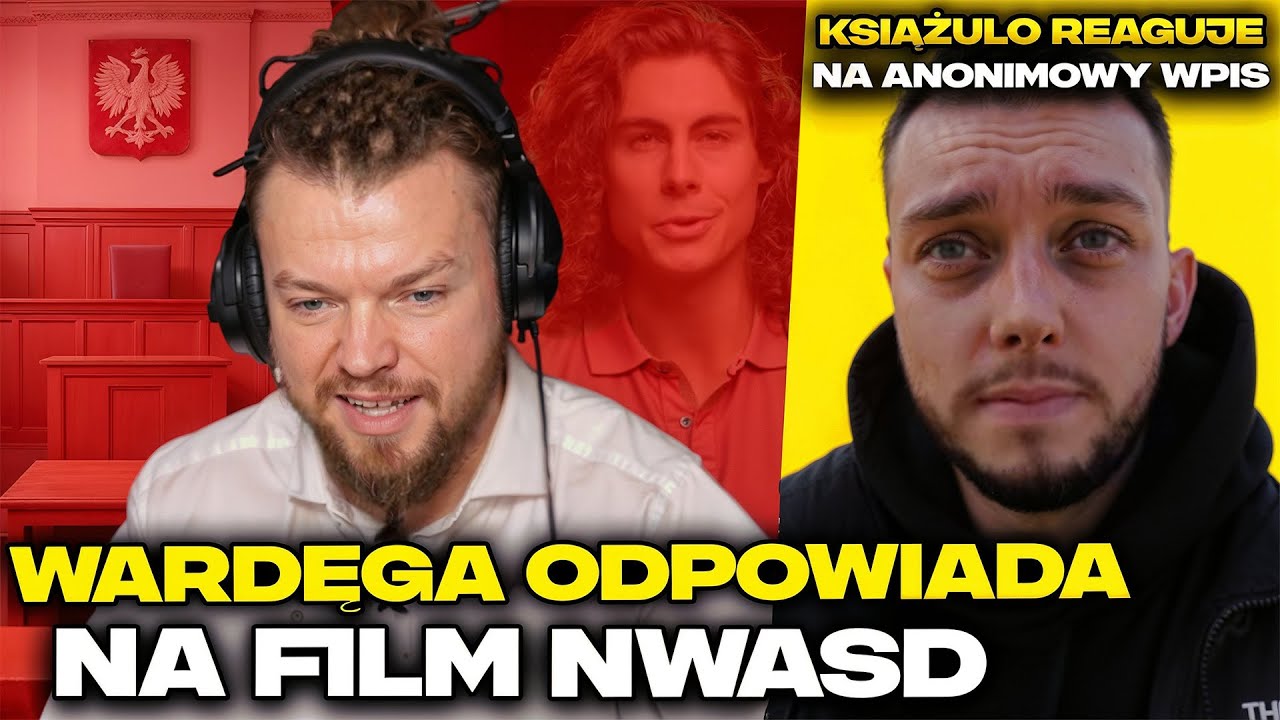WARDĘGA ODPOWIADA NWASD! CHCE SPOTKANIA, ALE W SĄDZIE?! (KSIĄŻULO, NITRO, BOXDEL)