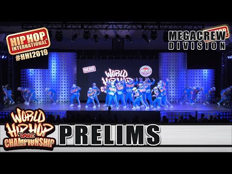 Yung ID - New Zealand (MegaCrew) | HHI 2019 World Hip Hop Dance Championship Prelims