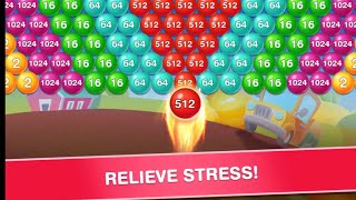 Bubble shooter 2048 ball 🏀 | unlock (512,1024,2048 ) ball 3d video game new update screenshot 4