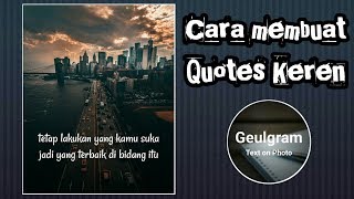 Tutorial membuat quotes di Geulgram screenshot 4