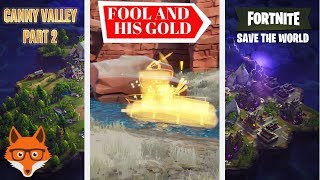 Fool and his gold | Canny Valley Questline Mission #38  | Fortnite Save The World (STW)