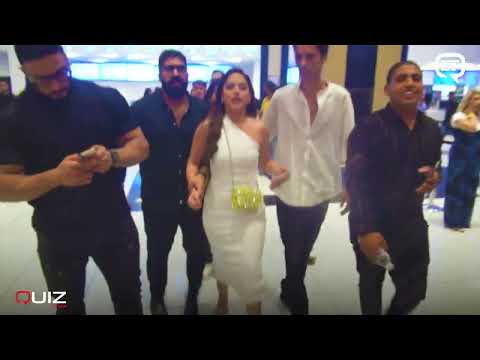 بعد إصابتها في قدمها أحد أقارب رنا رئيس يحملها في العرض الخاص بفيلم أولاد حريم كريم